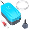 Pawfly Aquarium 15-40 GPH Compact Air Pump Quiet Oxygen Aerator