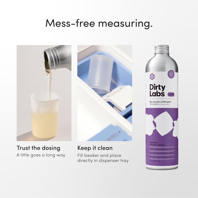 Dirty Labs | Murasaki Scent | Bio-Liquid Laundry Detergent |