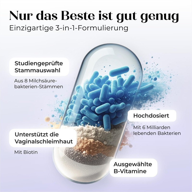 Döderlein Female Biotic with Lactic Acid Bacteria for Women -