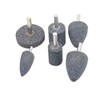 Luo ke 80 Grit 3 Different Shapes Head Mounted Stone