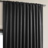 HPD Half Price Drapes Faux Linen Textured Room Darkening Curtains