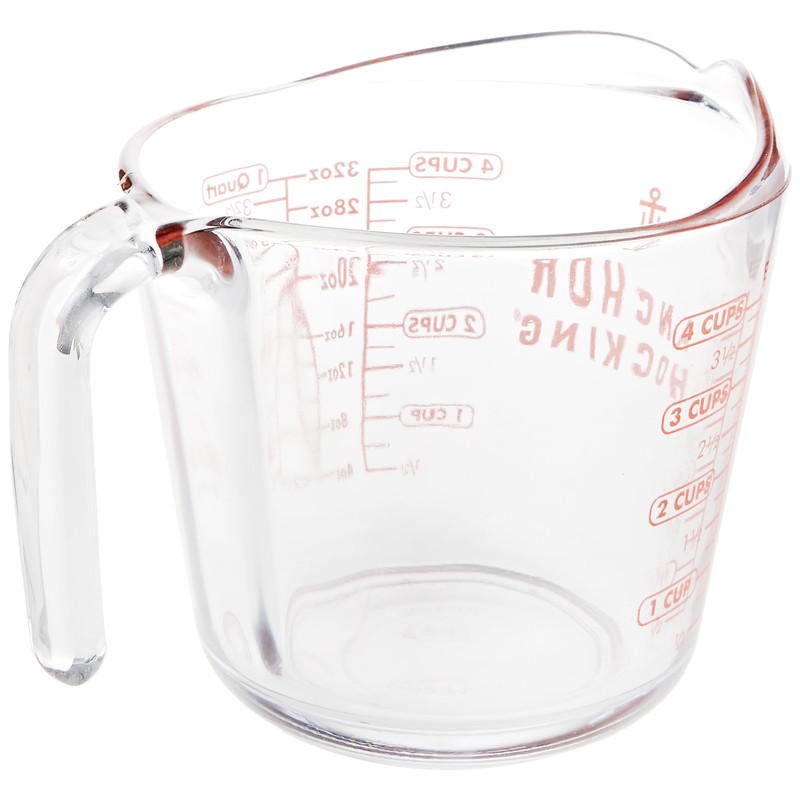 Anchor Hocking Glass Measuring Cup, 32 Oz