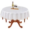 Heavy Duty Deluxe Clear Vinyl Tablecloth Protector (60" Round)
