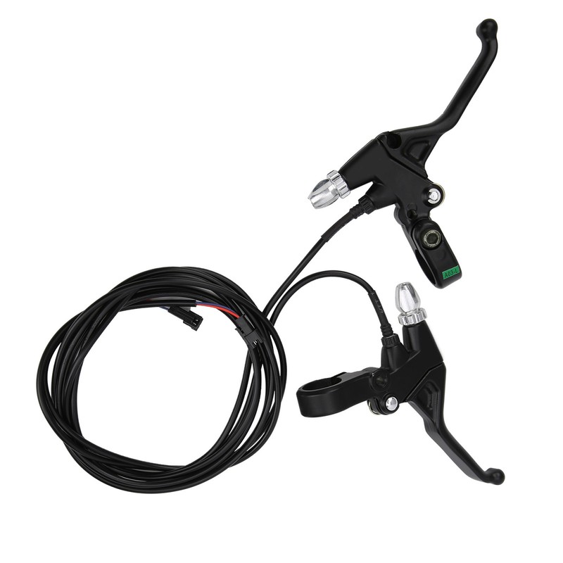 1Pair Electric Bicycle Scooter EBike Conversion Accessory Electronic Brake Lever