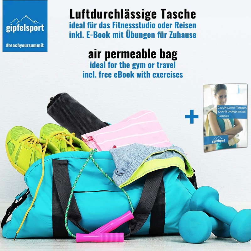 gipfelsport Microfibre Towel, 1 x M (110 x 50 cm),