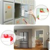 4 Pack Magnetic Notepads for Refrigerator, Grocery List Magnet Pad