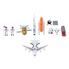 Space Shuttle Toy Smooth Edges Realistic Scale Educational Spatial Imagination