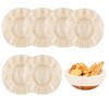Bcxfbxd 6 Pcs Bread Basket Liner Cloth 9 Inch Round