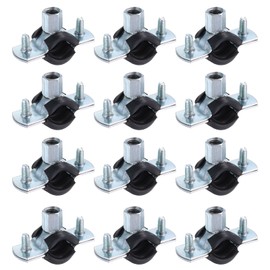 sourcing map 12 Pcs Split Ring Pipe Hanger, 16mm/0.6inch Adjustable Pipe Bracket Clamp Wall Ceiling Mount Pipe Strap Support for Plumbing Drainage Pipe Tube
