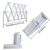 WEBI Accordion Wall Hanger,Expandable Wooden Coat Rack Wall Mounted,Accordion Hat