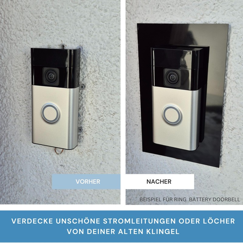 LazerlichtCraft | Acrylglas Blende Klingelschild für Eufy Doorbell E340 S220