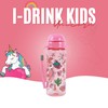IDRINK® - Drinking Bottle 400 ml Children's Motif with Straw