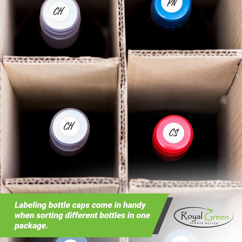 Color Coding Labels 13mm Round - Dot Stickers - Half