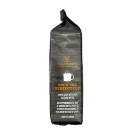 Yellowstone Maple Bourbon Medium Roast Coffee,100% Arabica Ground Coffee, 12 oz.
