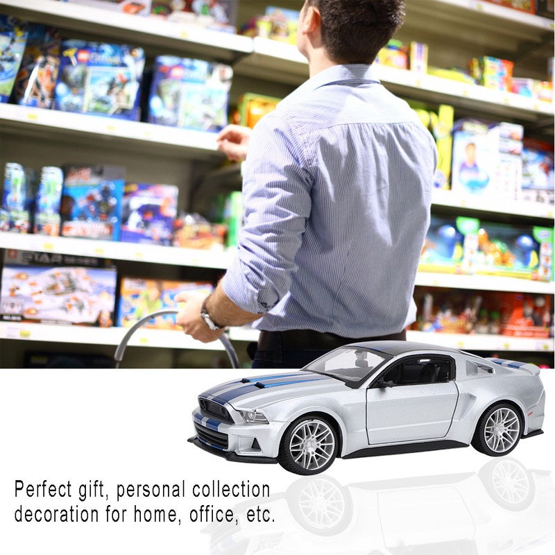 1:24 Miniature Alloy Racing Car Model for Ford Mustang GT