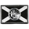 Florida Tactical Flag Patch (Black & White)