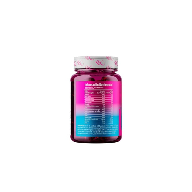 Solanum Cápsulas Omega Ácido Fólico Inositol Vitamina 120 Capsulas