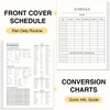 Oucaru Composition Notebook 6 Pack College Ruled, Brown Cover Notebooks