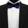 Bowties.jp bd572 Navy Velvet Bowtie, Bowtie, Easy to Wear, navy