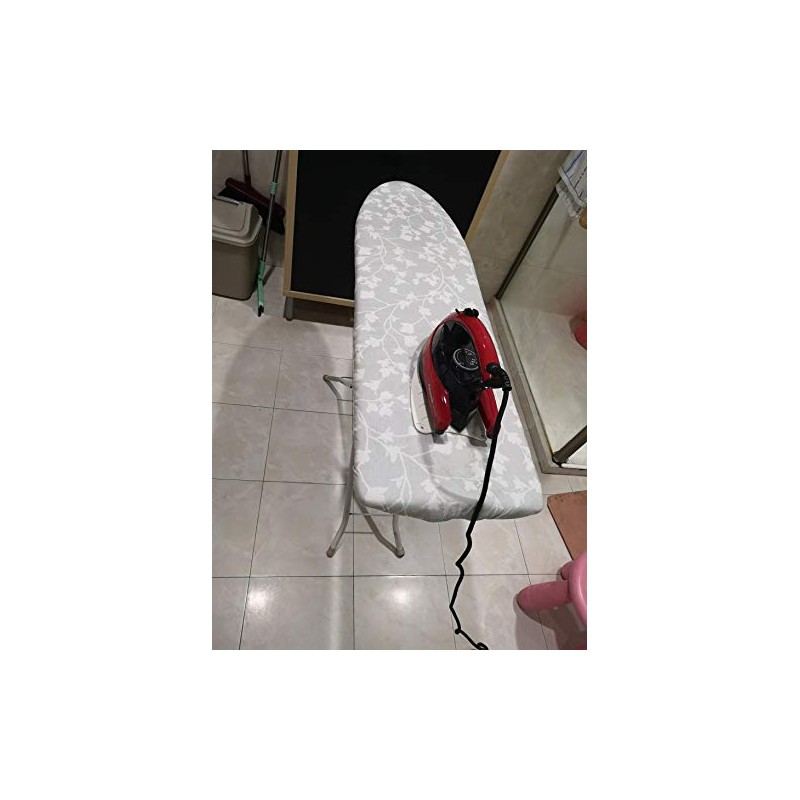 J&J Home Fashion Extra Wide 18x48 Ironing Board Cover with