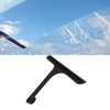Glass Wiper with Non Slip Handle Silicone Window Cleaner Squeegee