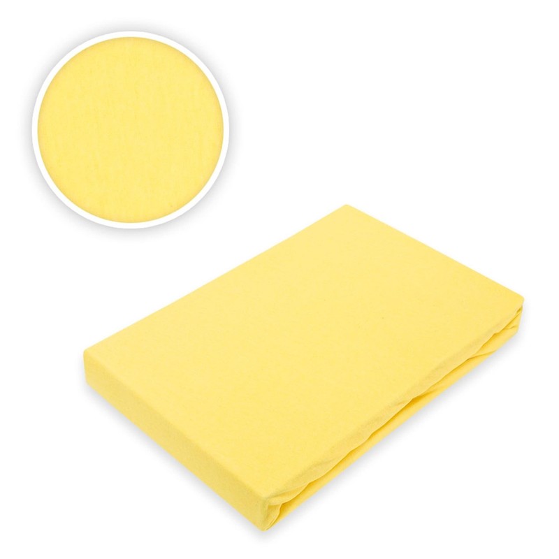 EXKLUSIV HEIMTEXTIL Brand Jersey Fitted Sheet Flat Sheet Elasticated Hem