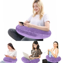 Reading Gaming Pillow, U-Shaped Arm Support Pillow for Working, Playing or Crocheting, Gaming Cushion, Reading Cushion, Extra Arm Rest for Sitting in Bed Sofa Adult Kids