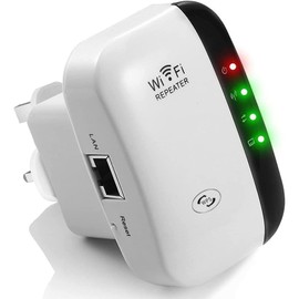 AnnuoYi WiFi Extender,WiFi Repeater,Signal Booster Up to 3000sq Ft and 28 Devices WiFi Signal Amplifier, Wireless Internet Repeater Long Range Amplifier with Ethernet Port
