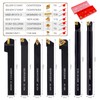 CHAWNIAO Indexable Lathe Turning Tool 21Pcs Kit 1/2" (12mm) Shank,