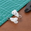 50 Pcs Curtain Track Glider Rollers Hooks Ceiling Sliding Curtain