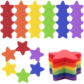 30Pcs Carpet Spot Markers, Windspeed 6 Colors Carpet Markers for Classroom Number Spot Floor Dots (30)