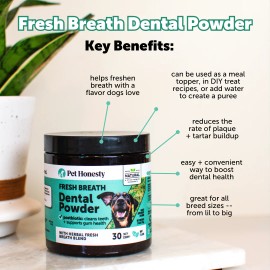 Pet Honesty Daily Essentials Bundle for Dogs – Multivitamin 10-in-1 Chews & Dental Powder, Daily Wellness, Immune, Joint, Digestive & Oral Health Support, Chicken Flavor