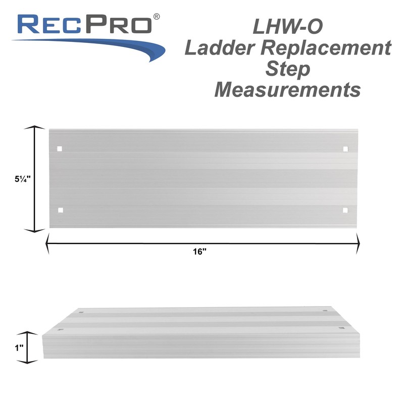 RecPro RV Aluminum AL-A Series Ladder Replacement | 16" W