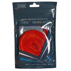 NODC Vintage Shoelaces Shoelaces, 47.2 inches (120 cm), 55.1 inches (140 cm), 63.0 inches (160 cm), Vintage Shoelaces, Flat Laces, Fox, Kalanchoe