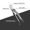 DELIXI Multi-Function Diagonal Cutting Pliers with Sharp Blades, Combination Pliers