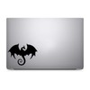 Bargain Max Decals Dragon Silhouette Decal Notebook Car Laptop 5.5"
