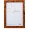 F. G. Galassi Handcrafted Fine Italian Wood Photo Picture Frame, Chestnut Burl, 8x10, made in USA, Model No. 27780