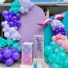 Mermaid Teal Pink Balloons
