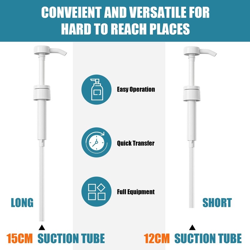 Fluid Pump for Standard Quart Bottles - 8cc Per Pump