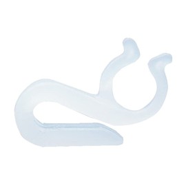 Rocky Mountain Goods 100 Pack Mini Christmas Light Clips - Clips to Shingles and Gutters - Holds Outdoor Christmas and Holiday String Lights - Holds in Windy Conditions - 1-inch x 5/8-inch