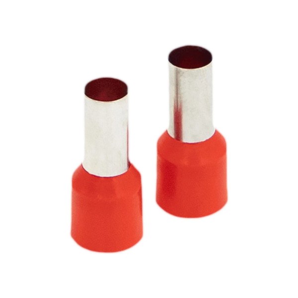 METRA ELECTRONICS Install Bay FRL8RD Ferrules - Red 8GA -
