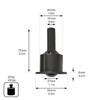 WAGNER Award-winning table pull-out roller retractable for extending tables -