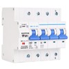 Intelligent Circuit Breaker, WiFi 4P Wireless Remote Control Switch, 25A