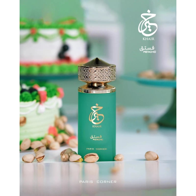 Pistachio KHAIR by Paris Corner Eau De Parfum 100ml (3.4