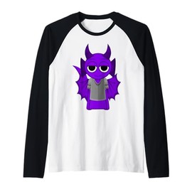 Durple from Sprunky Rejoyed | Simon Funbot Jevin Raddy Raglan Baseball Tee