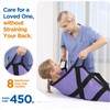 NIHAO Bed Positioning Pad with 8 Reinforced Handles 45" x