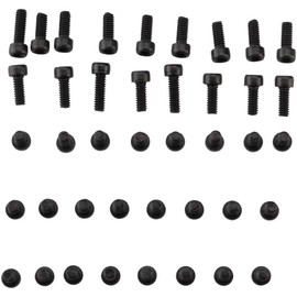 H.T. Enterprises HT Pedals Pedal pin kit, AE03, ME03, Black (Steel) 40 pc
