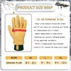 FEISHDEK Waterproof Work Gloves for Men, Winter Insulated Leather Work