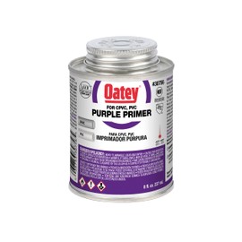 Oatey 30756 Purple Primer, 8 oz, 8 Fluid Ounces