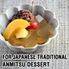 chaganju chaganju Japanese sweets traditional wagashi dessert \ Kuzu Mochi